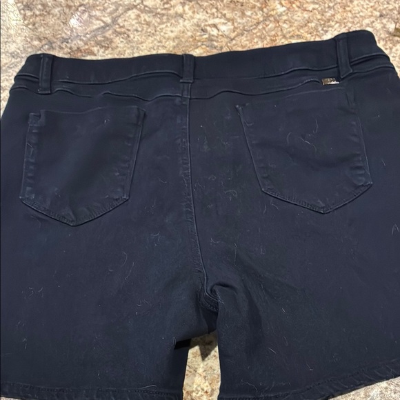 1822 Denim High Waist Black Shorts - Picture 6 of 9